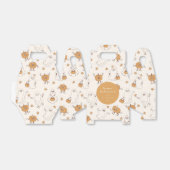 Schattigee Groovy Retro Ghost Pumpkin Halloween Cu Bedankdoosjes (Uitgevouwen)