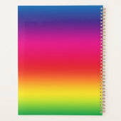 Schattigee grote ogen lieveheersbeestje met een my planner (Achterkant)