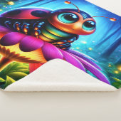 Schattigee grote ogen lieveheersbeestje met een my sherpa deken (3/4)