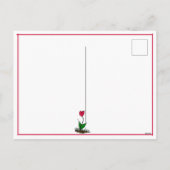 Schattigee Groundhog Op zoek naar de lente Feestdagenkaart (Achterkant)