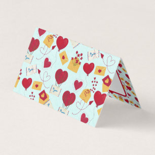 Schattigee Grungy  Valentijn Airmail Love Letter Kaart