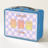 Schattigee gummy beer lunchbox! [blauw] (Voorkant)