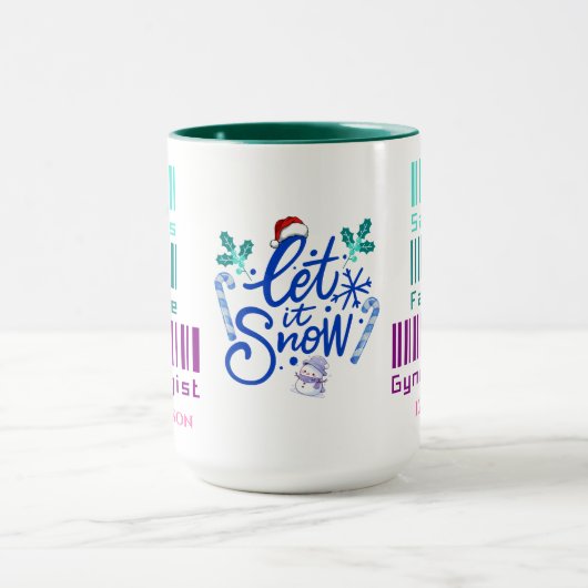 Schattigee Gynaecoloog Doc Christmas Gift Custom N Mok (Midden)