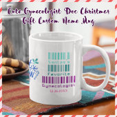 Schattigee Gynaecoloog Doc Christmas Gift Custom N Mok