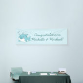 Schattigee haai Baby shower Kawaii Blue Boy Spandoek (Beurs)