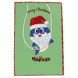 Schattigee Haai 🦈 Kerst Kinder Fun Super Oceaan Medium Cadeauzakje