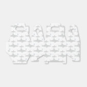 Schattigee haaien | Baby shower gunstbox Bedankdoosjes (Uitgevouwen)
