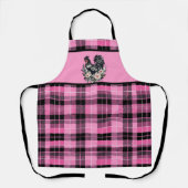 Schattigee haan liefhebbers keuken schort (Voorkant)