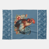 Schattigee haan liefhebbers Landelijke keuken Theedoek (Horizontaal)