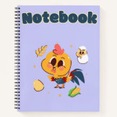 Schattigee haan ✨🧡🐓 notitieboek (Voorkant)