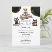 Schattigee Halloween 11e verjaardag Kaart (Staand voorkant)