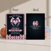 Schattigee Halloween 1e verjaardag Kaart