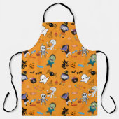 Schattigee Halloween All-Over Print Schort (Voorkant)
