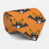 Schattigee Halloween Bat Stropdas (Opgerold)