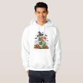 Schattigee Halloween Bearded Dragons Stack Hoodie (Voorkant volledig)