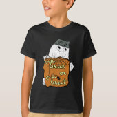 Schattigee Halloween Boo - Trick or treat Hallowee T-shirt (Voorkant)