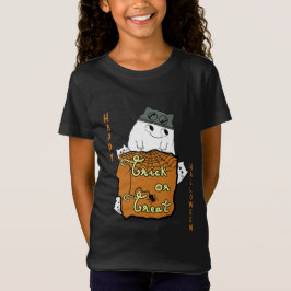 Schattigee Halloween Boo - Trick or treat Hallowee T-shirt