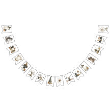 Schattigee Halloween Bunting Banner