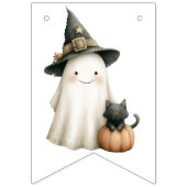 Schattigee Halloween Bunting Banner (Eerste vlag)