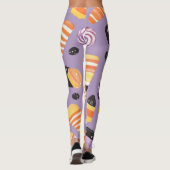 Schattigee Halloween Candycorn Leggings (Achterkant)