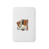 Schattigee Halloween Cat in pompoenkostuum Classic Badmat (Voorkant Verticaal)