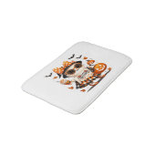 Schattigee Halloween Cat – Kawaii Witch Kat met Pu Badmat (Gekanteld)