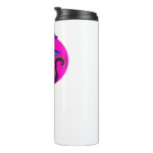 Schattigee Halloween Cat Oversized T-shirt Thermosbeker (Geroteerd rechts)