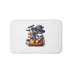 Schattigee Halloween Cat Sticker - Heksengel Pet,  Badmat