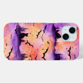 Schattigee Halloween Cat Witch op Pumpkin Herfst S Case-Mate iPhone Case (Achterkant (horizontaal))