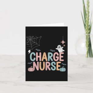 Schattigee Halloween Charge Nurse 1 Kaart