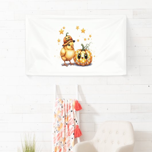 Schattigee Halloween Chick Pumpkin Spandoek (Insitu)