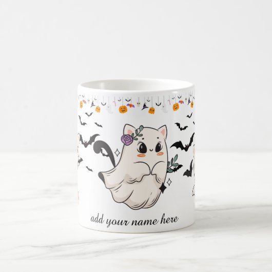 Schattigee Halloween Coffee Mok - (Center)