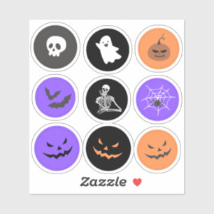 Schattigee Halloween Collectie Vinyl Cut Sticker
