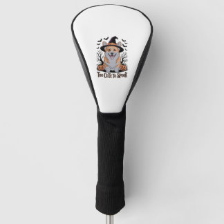 Schattigee Halloween Corgi in het Pet van de heks Golfheadcover