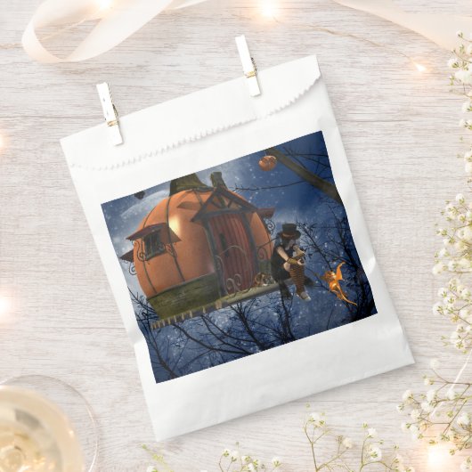 Schattigee Halloween Creature Encounter Bedankzakje (Geknipt)