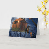 Schattigee Halloween Creature Encounter Kaart (Gele Bloem)