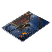 Schattigee Halloween Creature Encounter Notitieboek (Linkerzijde)