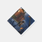 Schattigee Halloween Creature Encounter Servet (Hoek)