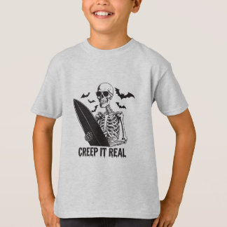 Schattigee Halloween Creep It Real T-shirt