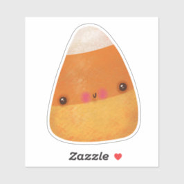Schattigee Halloween Decor Candy Corn Sticker