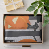Schattigee Halloween Decor: Ghosts & Pumpkins Gift Tissuepapier (Geschenk)