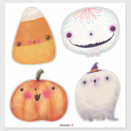 Schattigee Halloween Decor Spooky Collectie Sticker