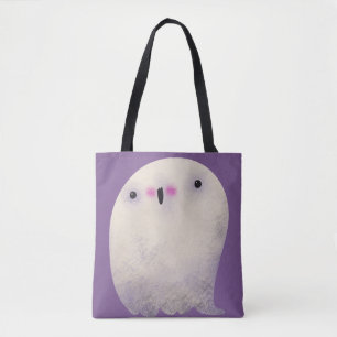 Schattigee Halloween Decor Spooky Ghost Tote Bag