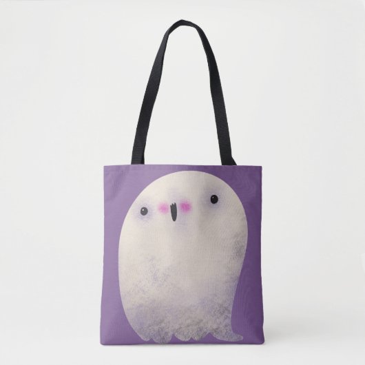 Schattigee Halloween Decor Spooky Ghost Tote Bag (Voorkant)