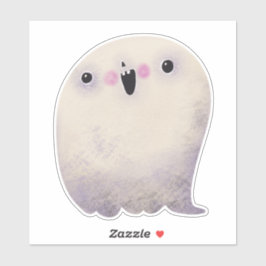 Schattigee Halloween Decoratie Spooky Ghost Sticker