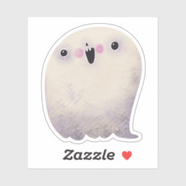 Schattigee Halloween Decoratie Spooky Ghost Sticker