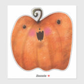 Schattigee Halloween Decoratie Spooky Pumpkin Sticker (Vel)