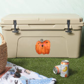 Schattigee Halloween Decoratie Spooky Pumpkin Sticker (Koeler)