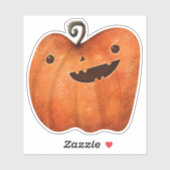 Schattigee Halloween Decoratie Spooky Pumpkin Sticker (Vel)