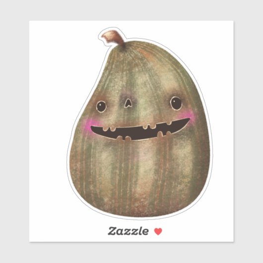 Schattigee Halloween Decoratie Spooky Pumpkin Sticker (Vel)